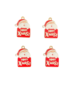 Alternative view of Happy Xmas Enamel Charm
