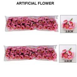 Artificial Fabric Flower - Pink