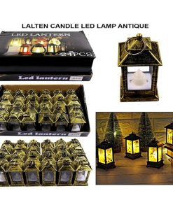 Wall Hanging Lalten Candle Led Lamp Antique