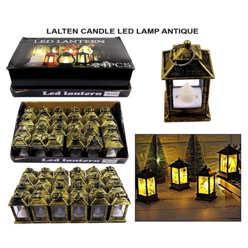 Wall Hanging Lalten Candle Led Lamp Antique