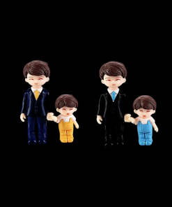 Alternative view of Miniature Father And Son