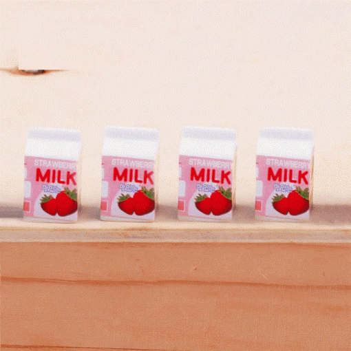 Miniature Strawberry Milk Pack
