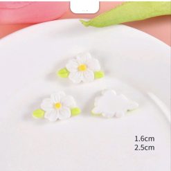 Miniature Resin Five Petal Flower