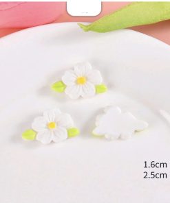 Miniature Resin Five Petal Flower