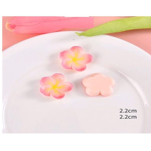 Miniature Resin Five Petal Flower
