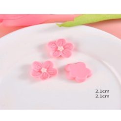Miniature Resin Five Petal Flower