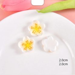 Miniature Five White Petal Flower