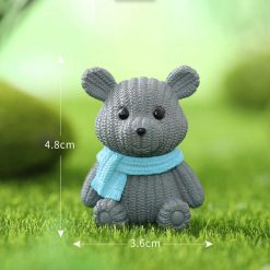 Miniature Teddy Bear - Grey