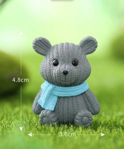 Miniature Teddy Bear - Grey