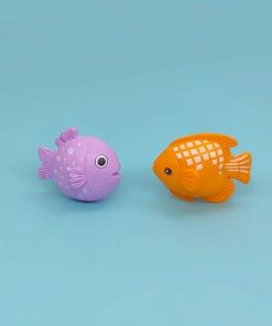 Alternative view of Miniature Fish - Orange With Lavender