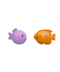 Miniature Fish - Orange With Lavender