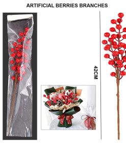 Artificial Berries Branches