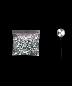Artificial Berries 1.5 CM - Silver
