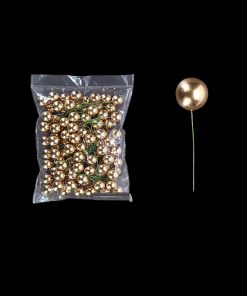 Artificial Berries 2 CM – Gold