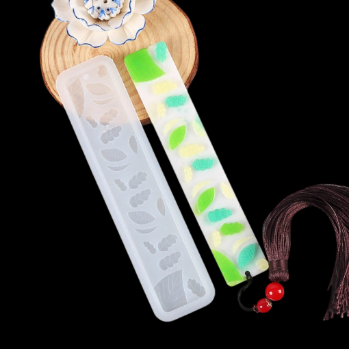 Silicon Bookmark Mould – Leaves