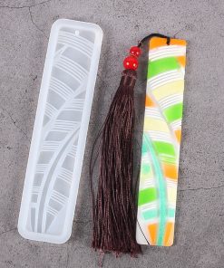 Alternative view of Silicon Bookmark Mould – Stripes