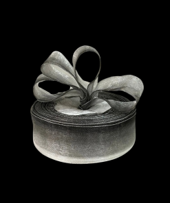 Alternative view of Ombre Organza Ribbon - Black