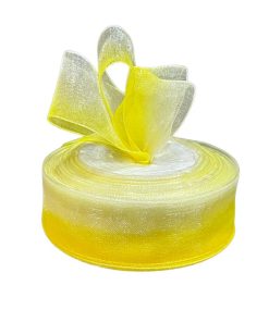 Ombre Organza Ribbon - Yellow