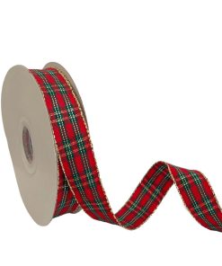 Christmas Plaid Ribbon