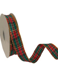 Christmas Plaid Ribbon