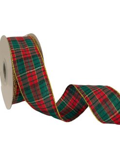 Christmas Plaid Ribbon