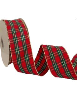 Christmas Plaid Ribbon