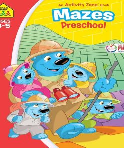 Mazes Preschool Workbook By School Zone