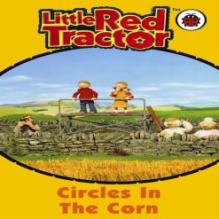 little red tractor circles in the corn By Collectif