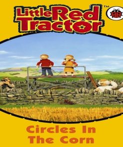 little red tractor circles in the corn By Collectif