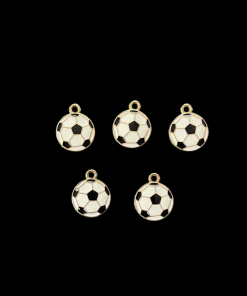 Foodball Enamel Charm