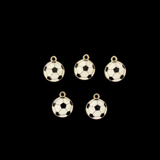 Foodball Enamel Charm
