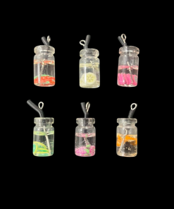 Fruit Juice Glass Charm
