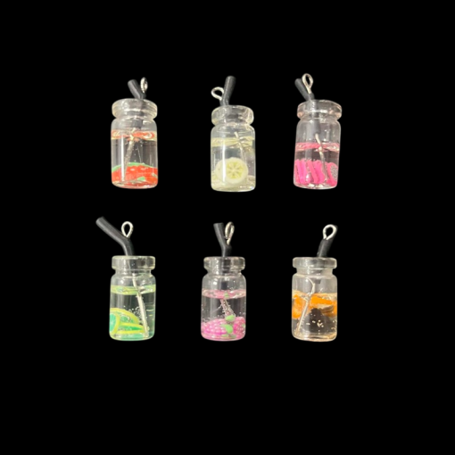 Fruit Juice Glass Charm