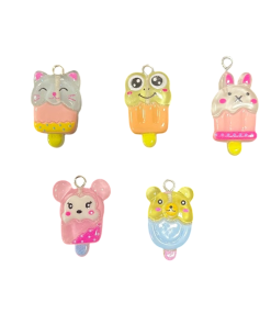 Alternative view of Cartoon Animal Popsicale Charm