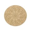 Pre-Marked MDF Mandala Round 20 cm