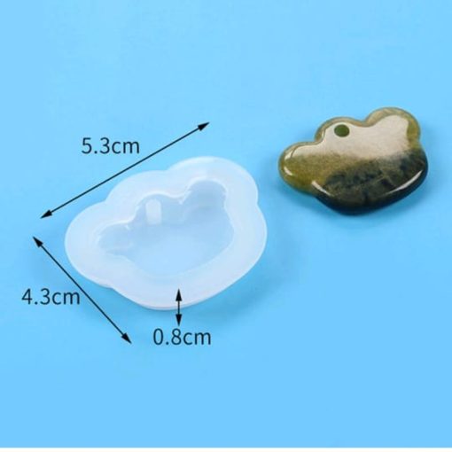 Silicone Mould Keychain / Earrings