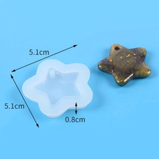 Silicone Mould Keychain / Earrings