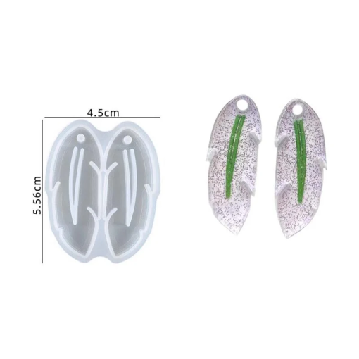 Silicone Mould - Feather