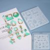 Silicone Mould – Pendant And Earring Pattern