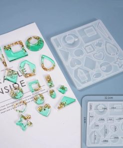 Silicone Mould – Pendant And Earring Pattern