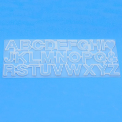 Silicone Mould - Alphabet