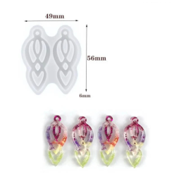 Silicone Mould - Earring Pattern
