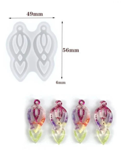Silicone Mould - Earring Pattern
