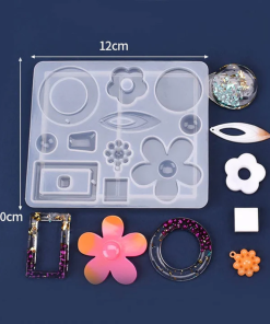 Silicone Mould - Pendant And Earring Pattern