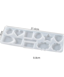 Silicone Mould - Pendant And Earring Pattern