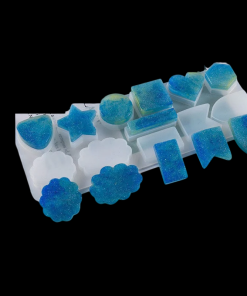 Alternative view of Silicone Mould - Pendant And Earring Pattern