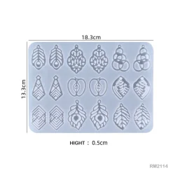 Silicone Mould - Earring Pattern