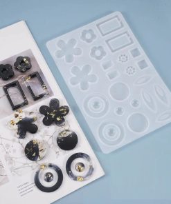 Silicone Mould - Pendant And Earring Pattern