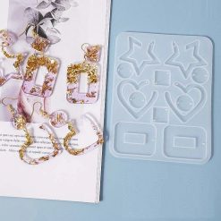 Silicone Mould - Earring Pattern