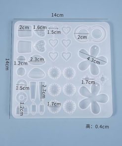 Silicone Mould - Earring Pattern